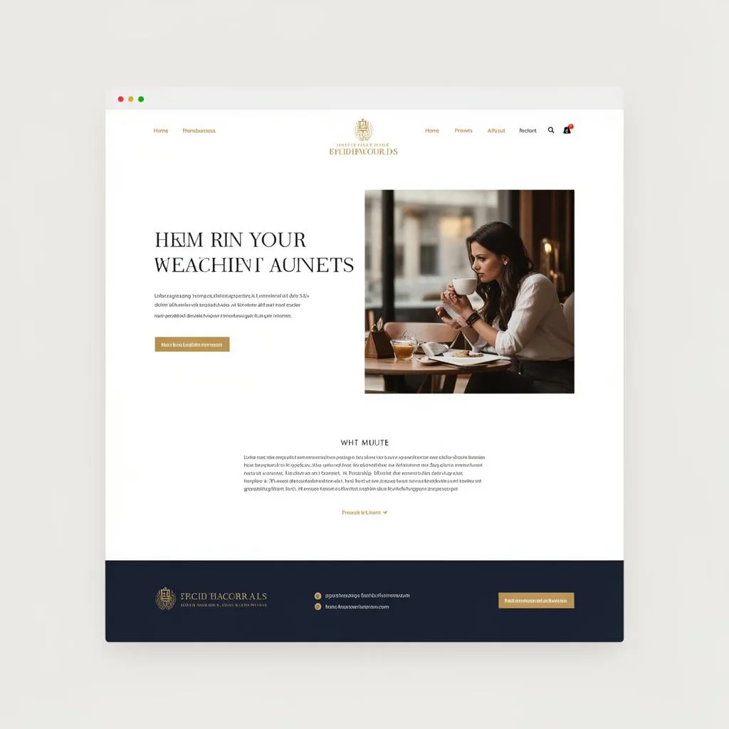 Website after redesign